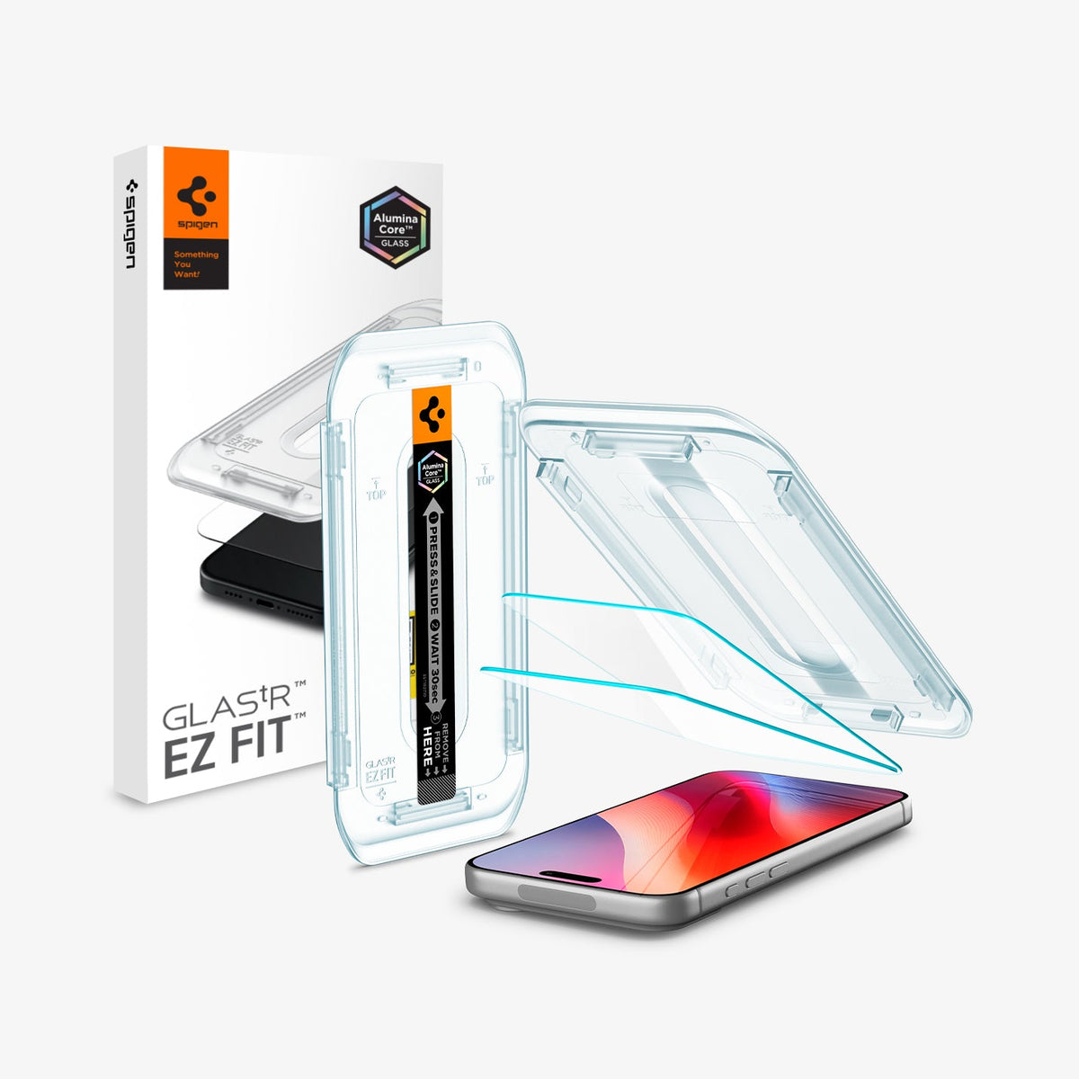 Spigen iPhone 18 Pro Max clear screen protector - Online Version - 2 Pack