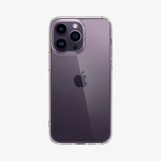 Spigen iPhone 14 Pro Max Case – Ultra Hybrid in Crystal Clear – back view
