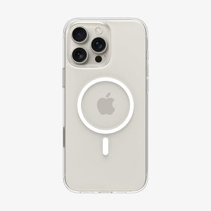 Spigen iPhone 16 Pro Thin Fit T MagFit case in Clear White