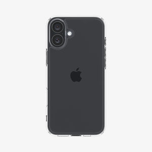 Spigen iPhone 16 Case – Ultra Hybrid – Crystal Clear – rear view main image
