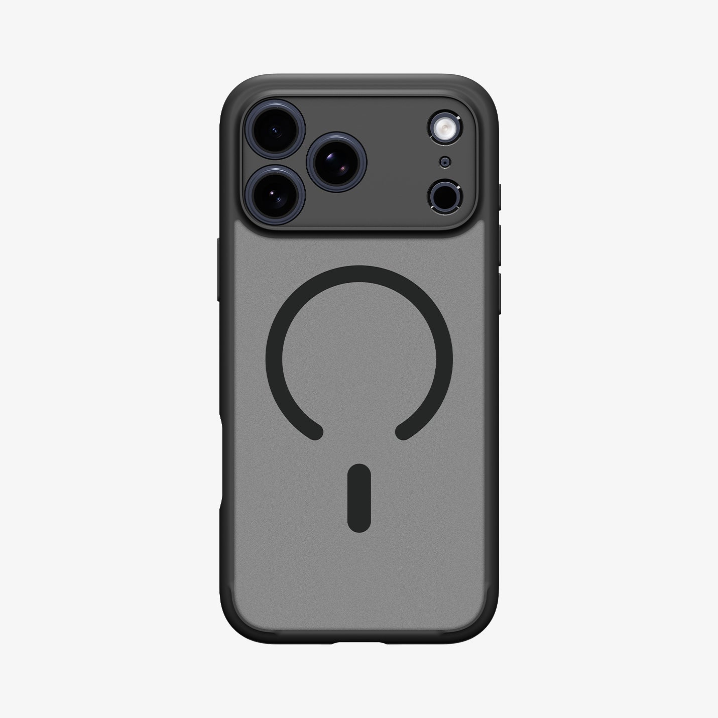 Spigen iPhone 18 Pro Ultra Hybrid Matte (Mag Fit) - Frost Black - image 1