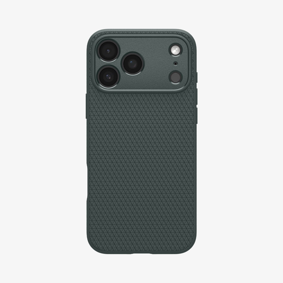 Temporary prelaunch image — Spigen iPhone 18 Pro Case – Liquid Air — Abyss Green