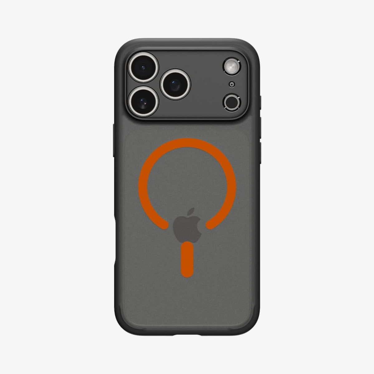 Spigen iPhone 18 Pro Max Ultra Hybrid Matte (Mag Fit) - Frost Black Orange - image 1