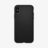 064CS24872  - iPhone XR Case Liquid Air in  Black showing the back