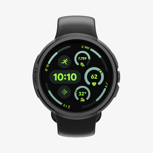 Spigen Google Pixel Watch 5 (41mm) Case + Stand – Liquid Air - Matte Black - official image 1