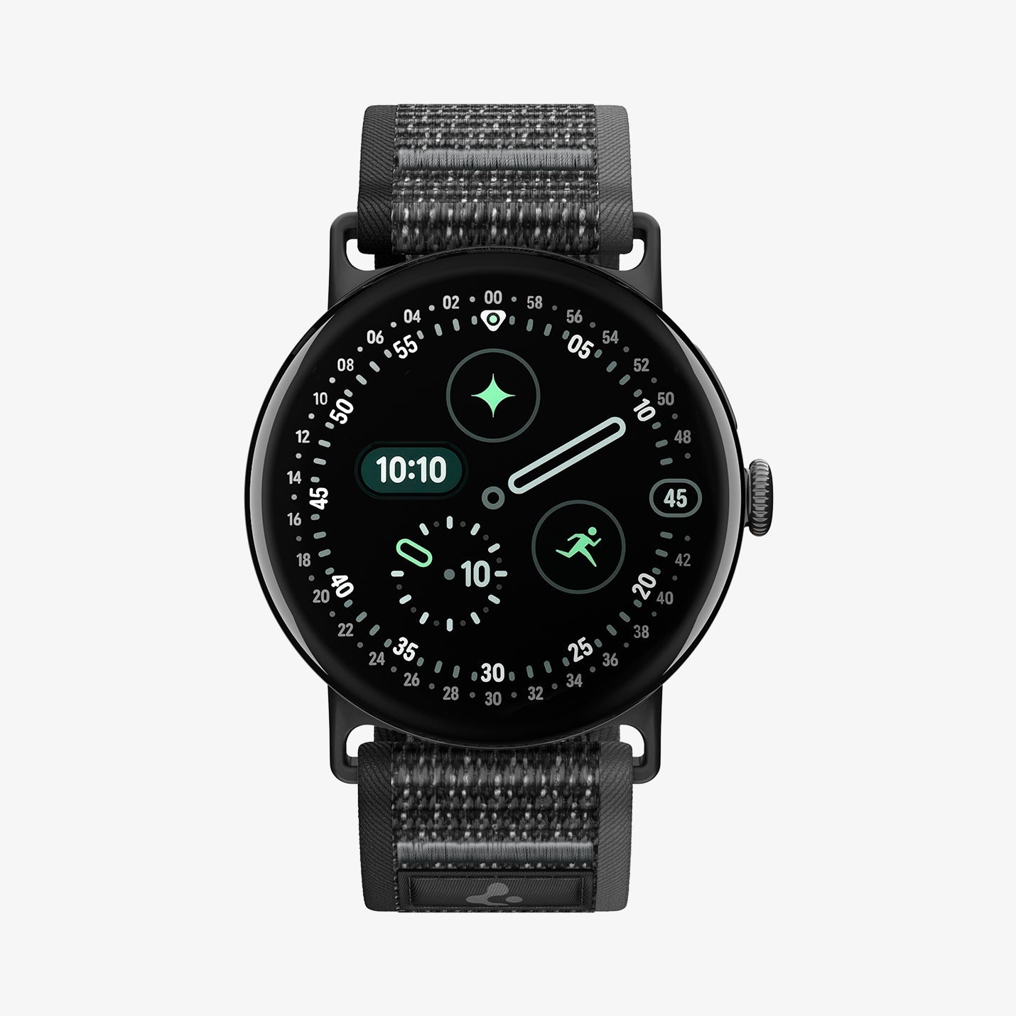 Spigen Google Pixel Watch 5 (45mm) Band – Athlex Air - Active Black Gray - image 1