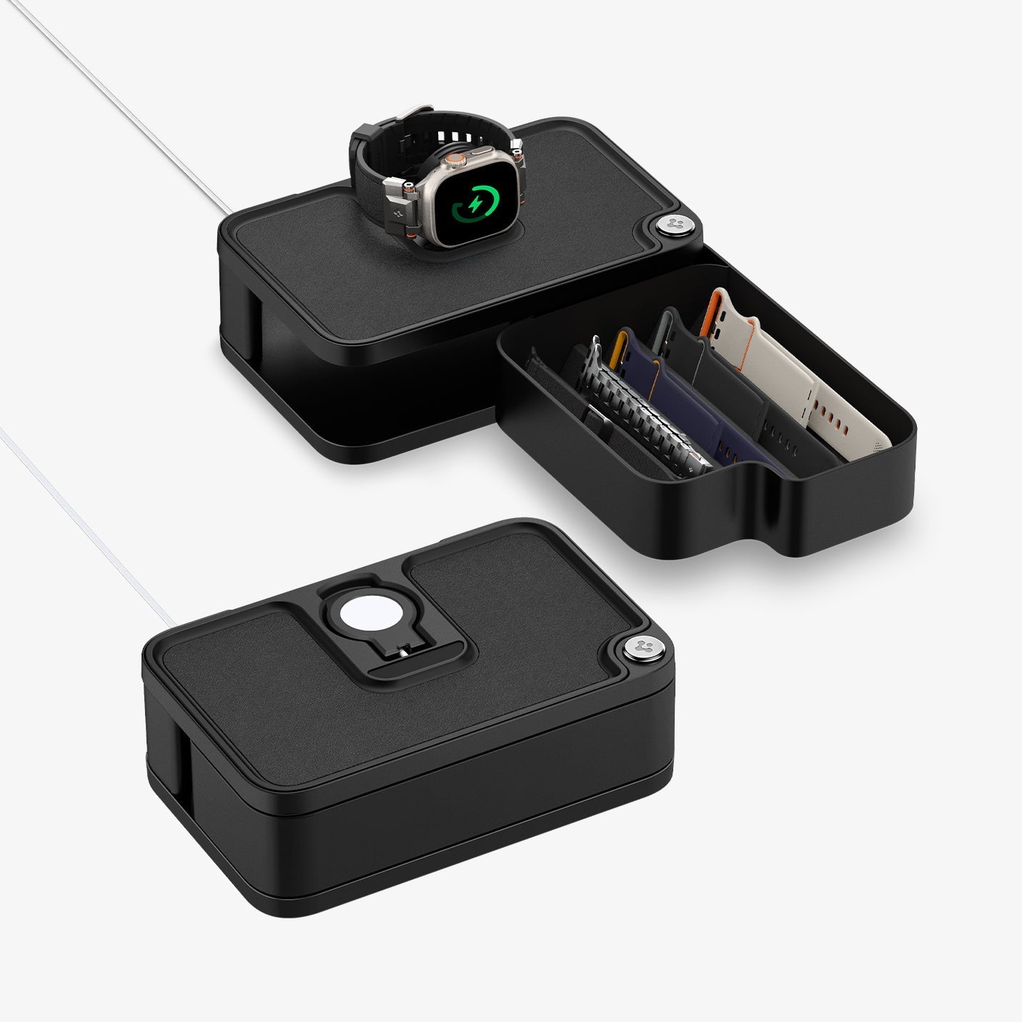 Spigen Apple Watch & Bands Watch Organizer – S340 in Black