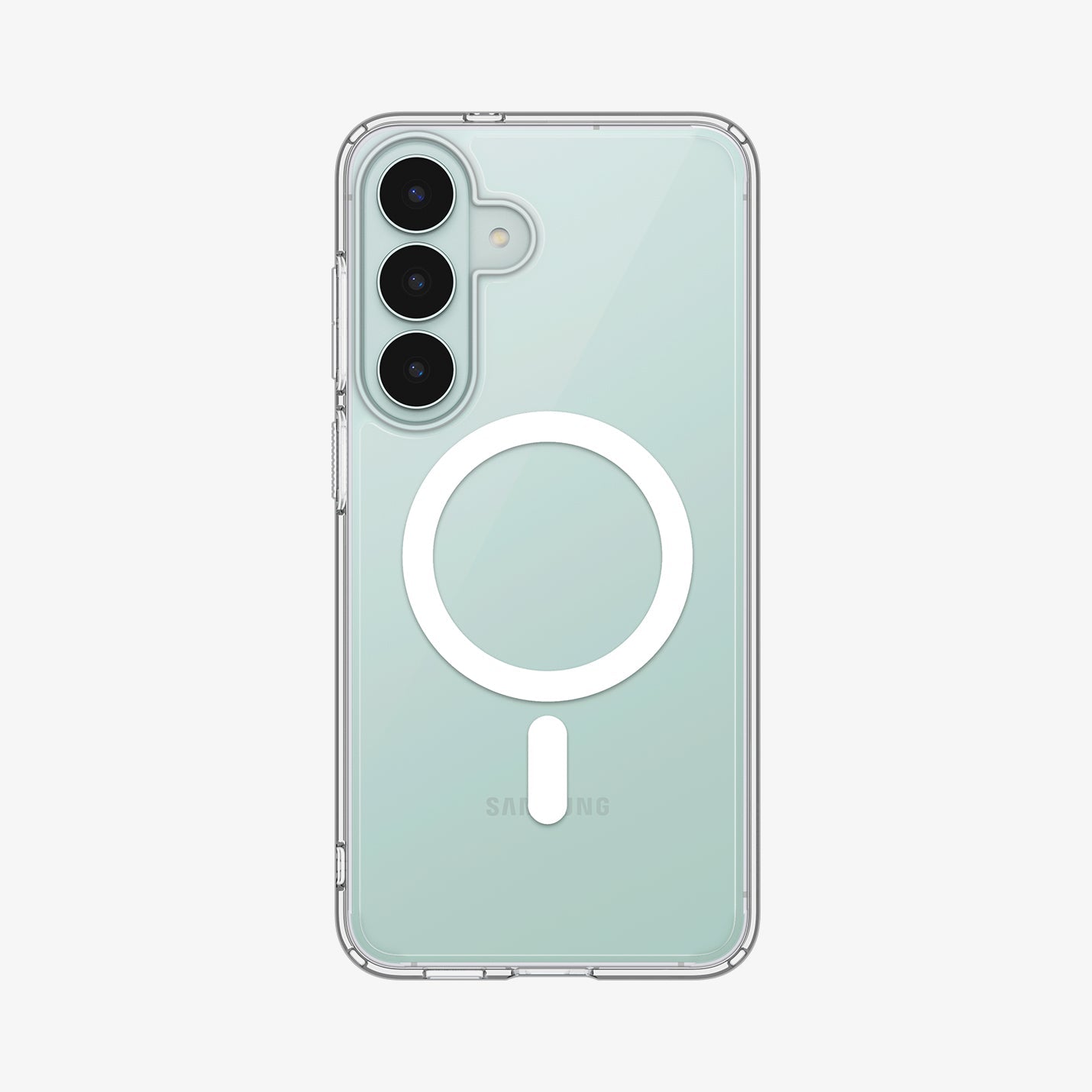 Spigen Galaxy S26 FE Ultra Hybrid (MagFit) Clear White case