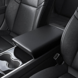 Spigen Tesla Model 3 2017–2023 / Model Y 2020–2024 Armrest Cover – Black variant image