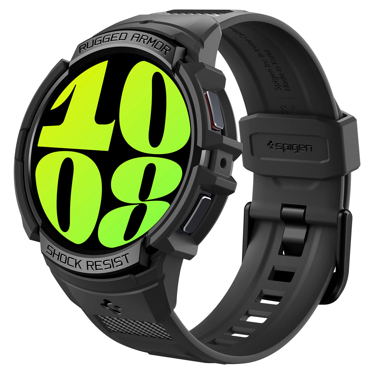 Spigen Galaxy Watch 6 (44mm) Case+Band Case Rugged Armor Pro