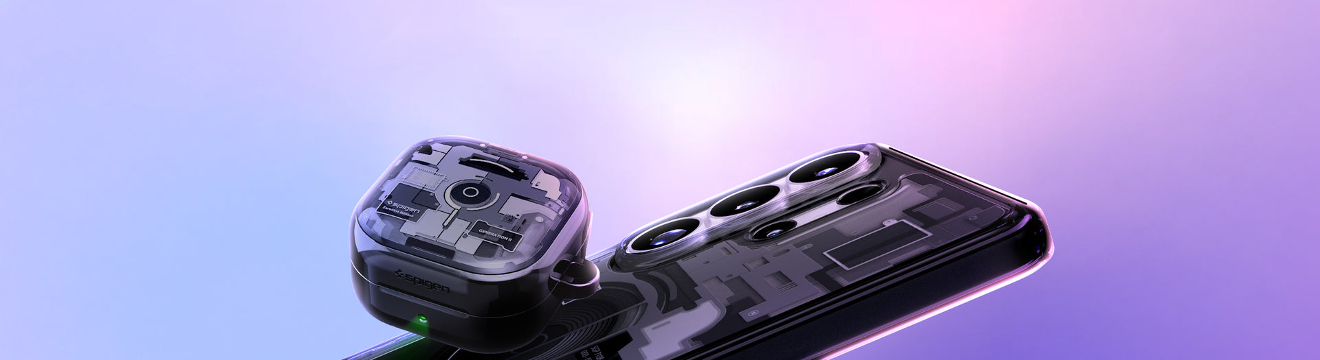 Galaxy series cases with teardown inspired design